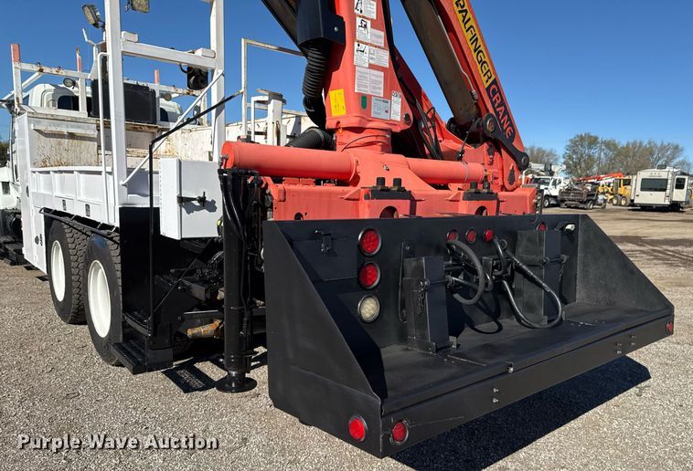 image for item EG2277 2008 International 7500 Crew Cab crane truck