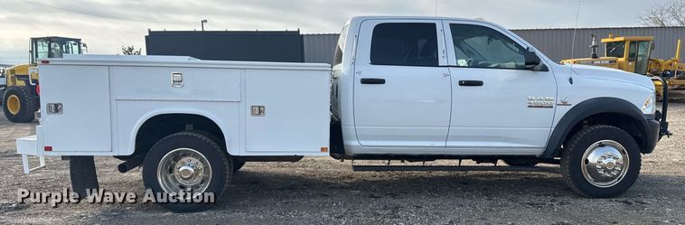 image for item EG2320 2014 Dodge Ram 4500HD Crew Cab utility / service truck