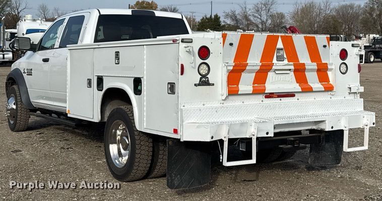 image for item EG2320 2014 Dodge Ram 4500HD Crew Cab utility / service truck