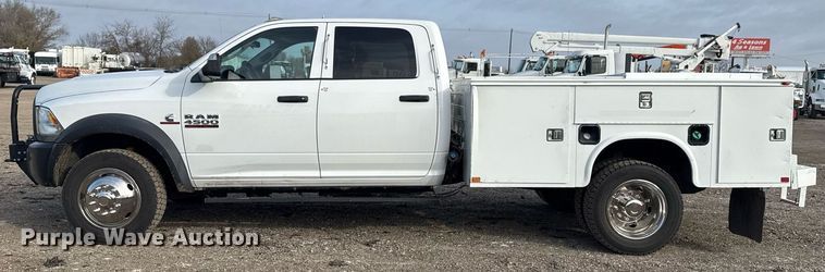 image for item EG2320 2014 Dodge Ram 4500HD Crew Cab utility / service truck