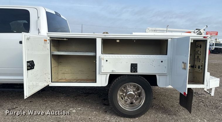 image for item EG2320 2014 Dodge Ram 4500HD Crew Cab utility / service truck