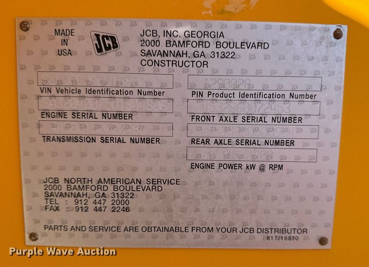 image for item EG2339 2006 JCB 506C HL telehandler