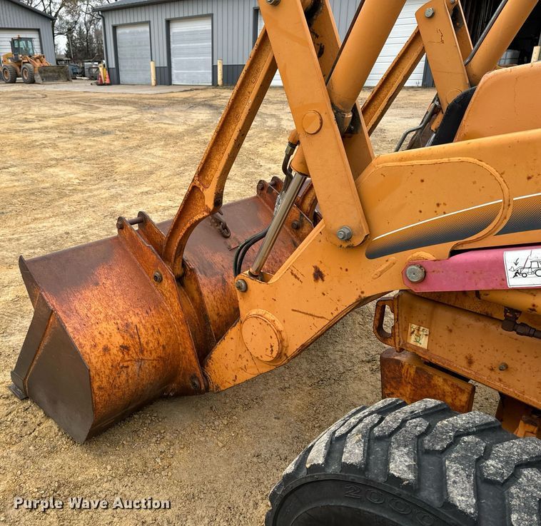 image for item EG7012 2001 Case 580 Super M backhoe