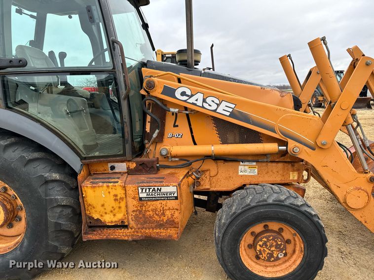 image for item EG7012 2001 Case 580 Super M backhoe