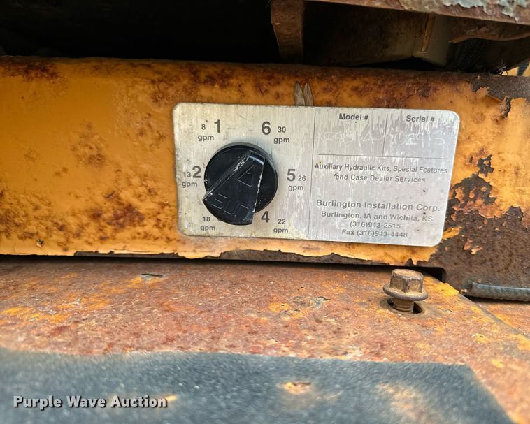 image for item EG7012 2001 Case 580 Super M backhoe