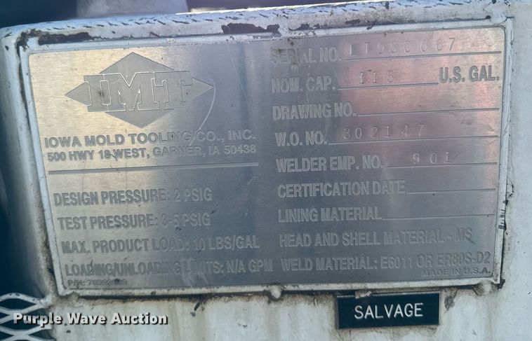 image for item EG7053 1998 International 4700 utility / service truck