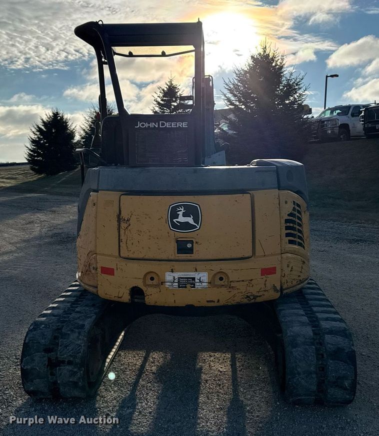 image for item EG7060 2007 John deere 50D mini excavator