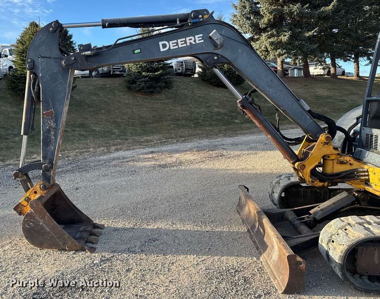 image for item EG7060 2007 John deere 50D mini excavator