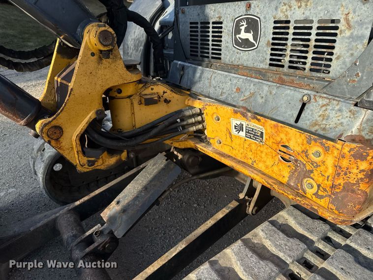 image for item EG7060 2007 John deere 50D mini excavator