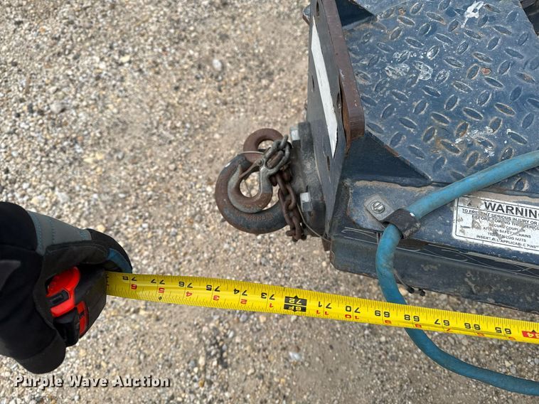 image for item EG7062 2015 PJ F8222 equipment trailer