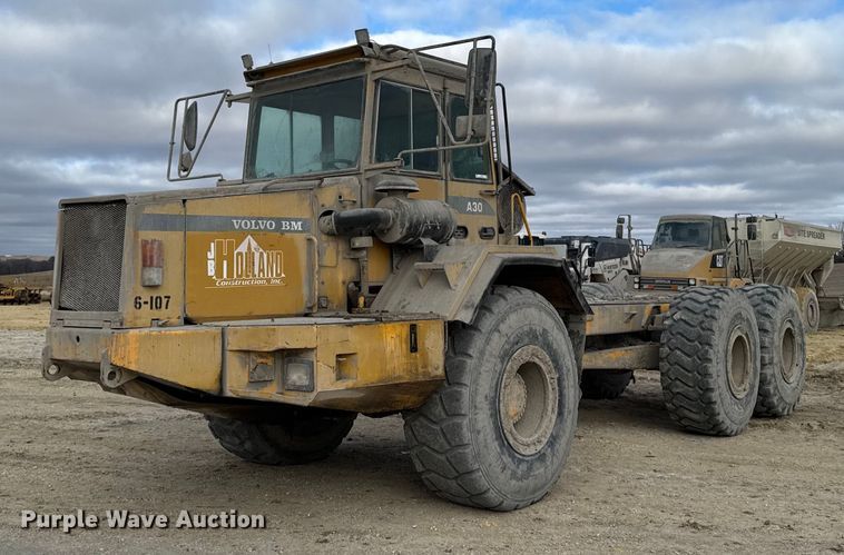 image for item EG7068 1994 Volvo A30 articulated haul truck