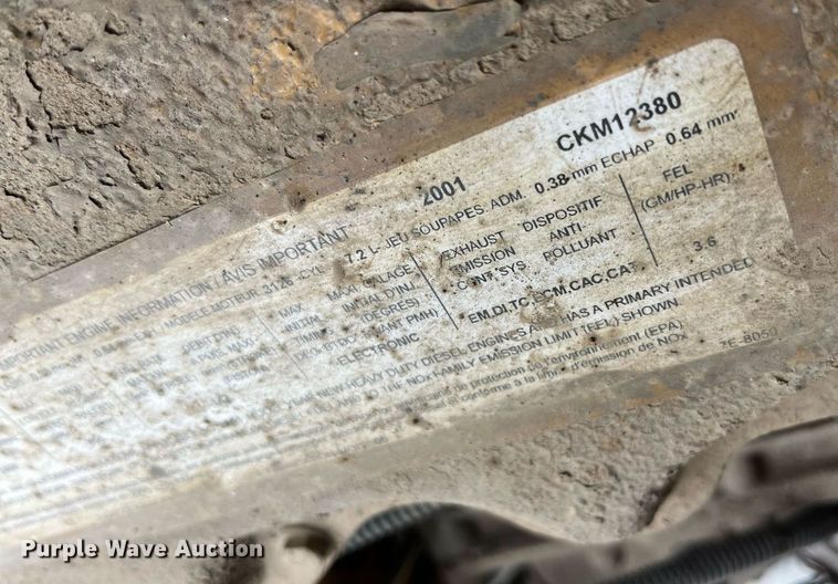 image for item EH2928 2002 Sterling L8500 dump truck