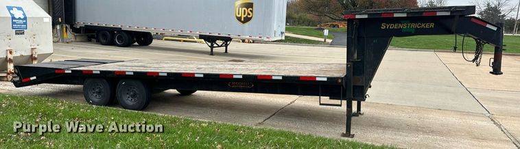image for item EH7349 2015 Maxwell drop deck equipment trailer