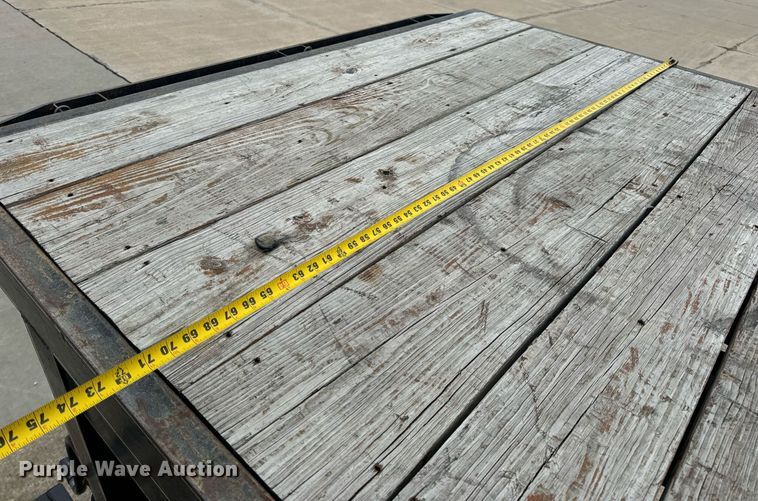 image for item EH7349 2015 Maxwell drop deck equipment trailer