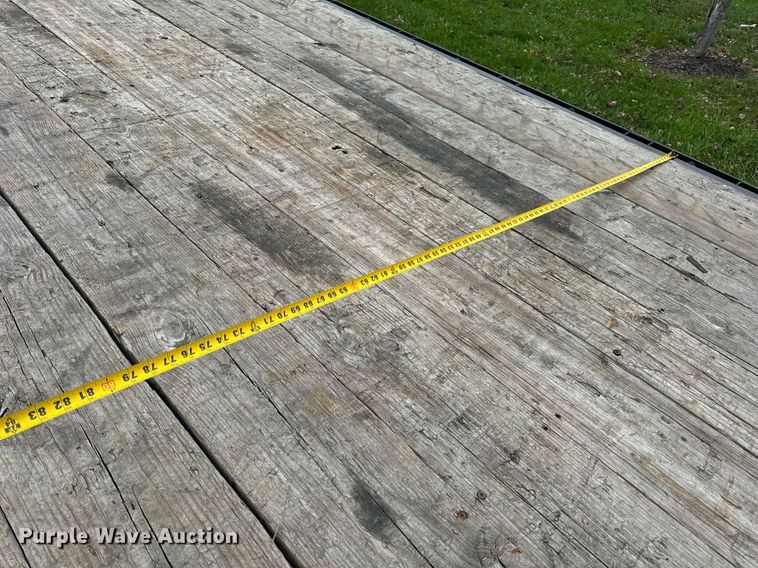 image for item EH7349 2015 Maxwell drop deck equipment trailer