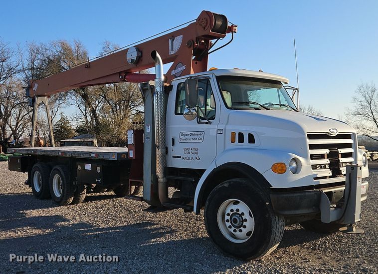 image for item EI8637 2002 Sterling L7500 crane truck