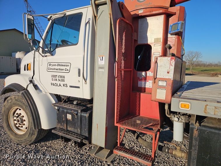 image for item EI8637 2002 Sterling L7500 crane truck