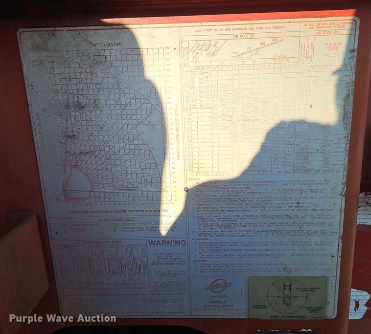 image for item EI8637 2002 Sterling L7500 crane truck