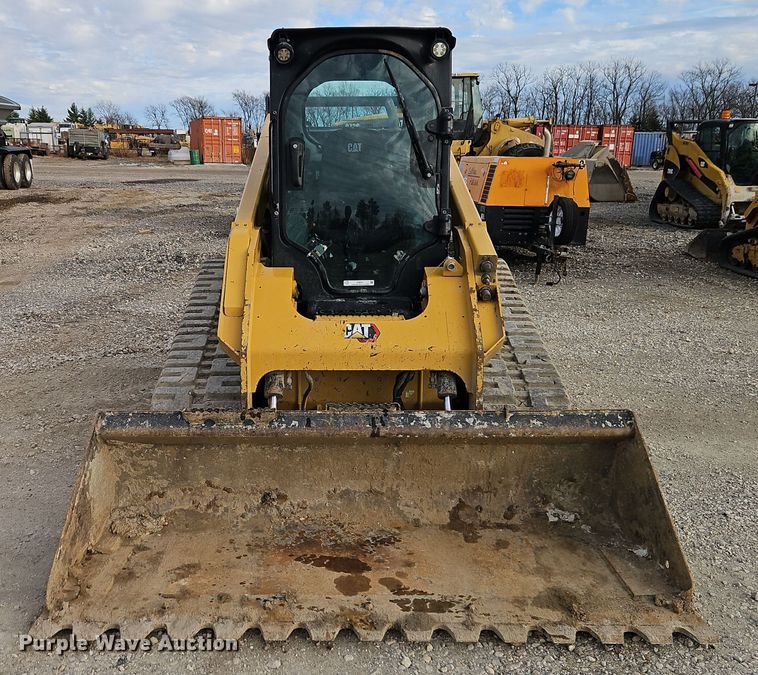image for item EI8694 2022 Caterpillar 299D3 tracked skid steer loader