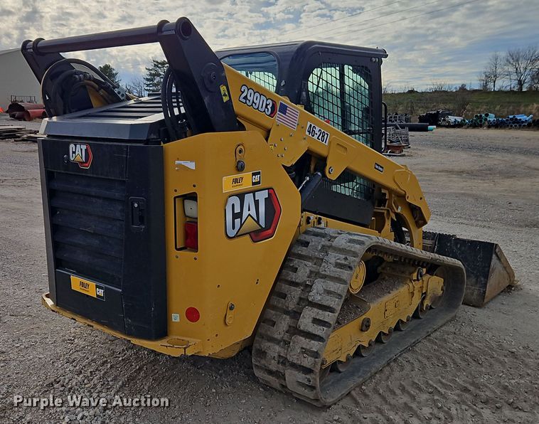image for item EI8694 2022 Caterpillar 299D3 tracked skid steer loader