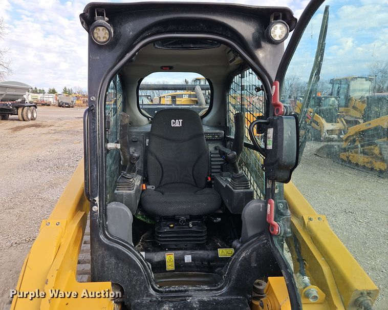 image for item EI8694 2022 Caterpillar 299D3 tracked skid steer loader