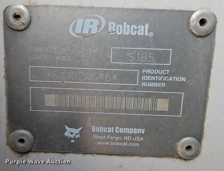 image for item EI8718 2003 Bobcat S185 skid steer loader
