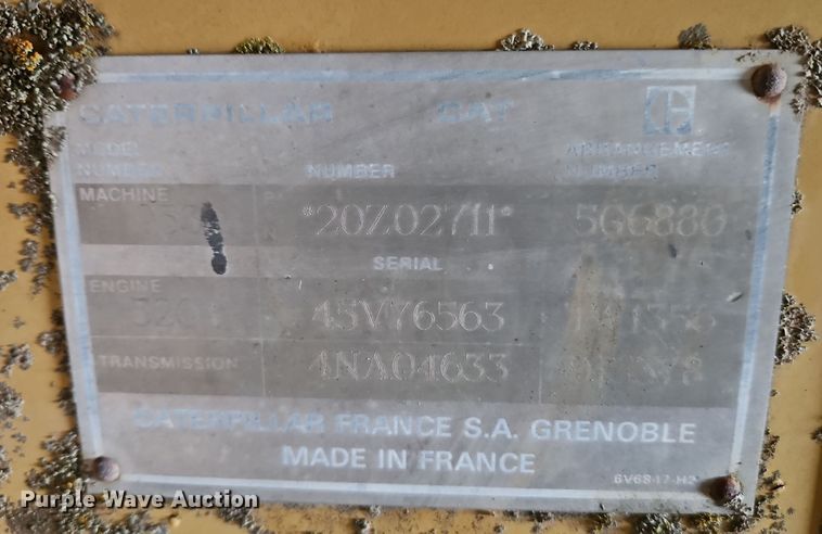 image for item EI8723 1989 Caterpillar 953 track loader