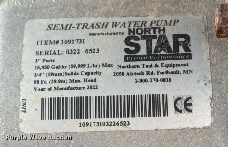 image for item EJ3228 2009 Volvo VN water truck