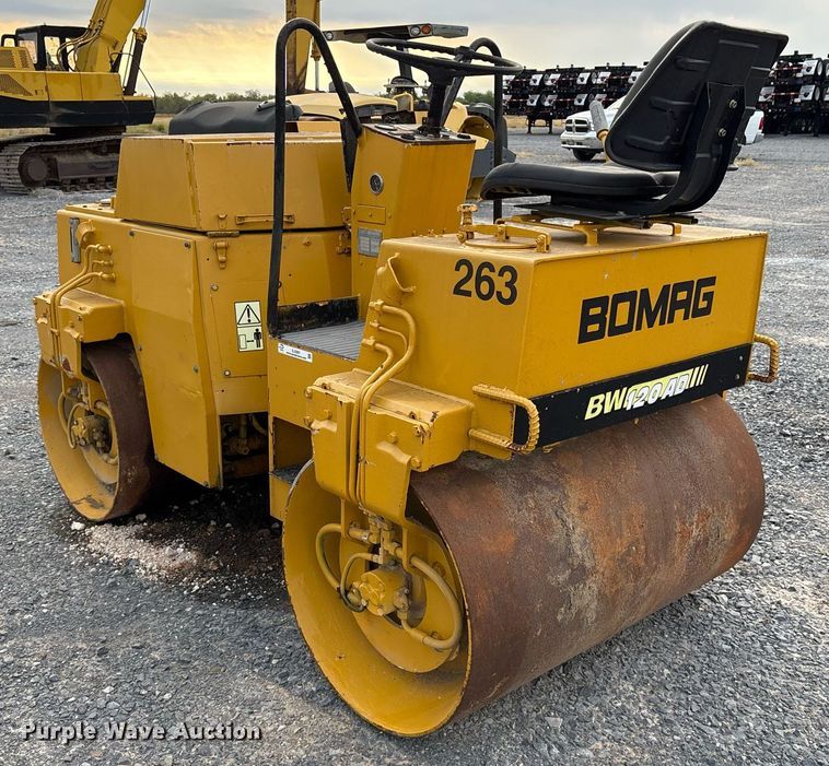 image for item EJ3267 Bomag BW120AD double drum vibratory roller