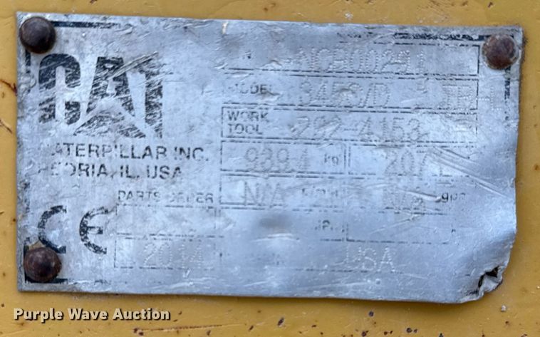 image for item EJ3310 Caterpillar 345C/D quick coupler