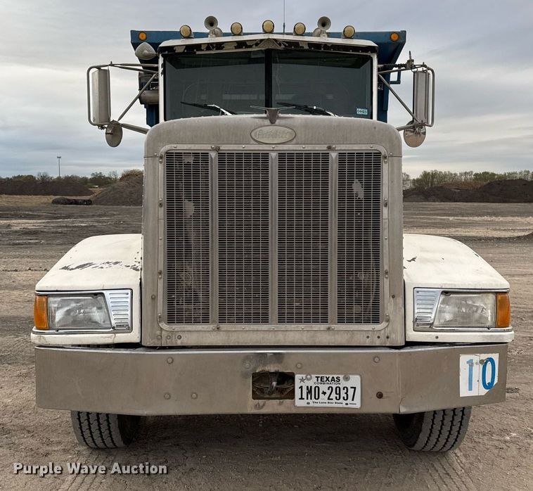 image for item EJ3324 1994 Peterbilt 377 dump truck