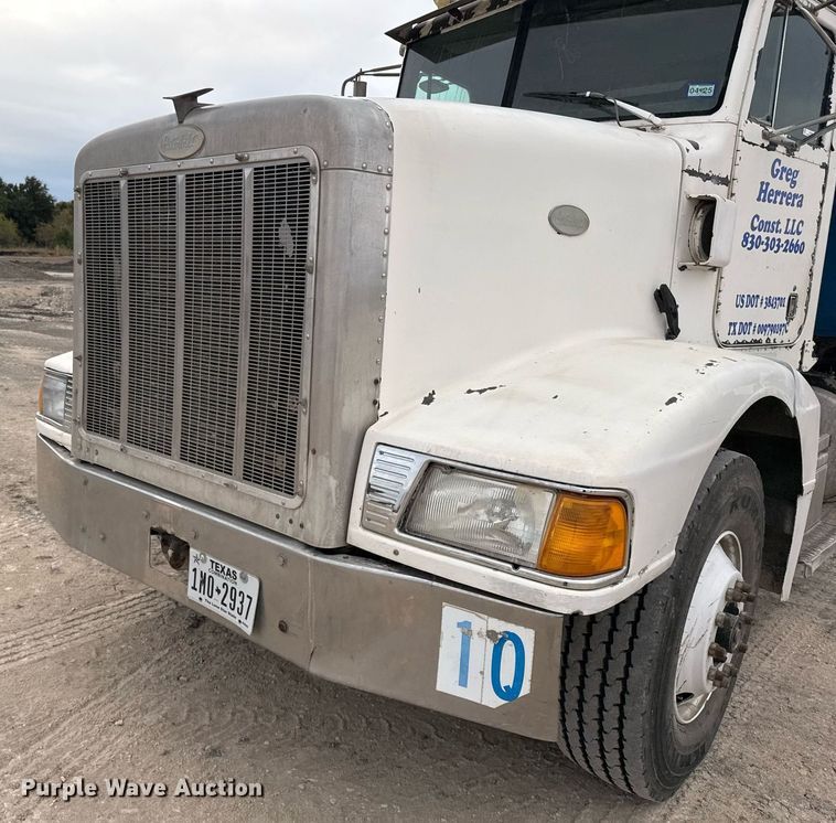 image for item EJ3324 1994 Peterbilt 377 dump truck