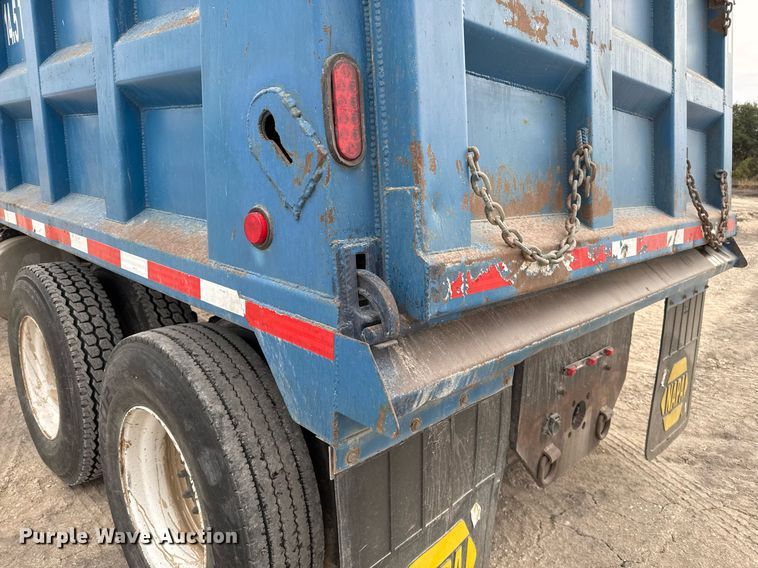 image for item EJ3324 1994 Peterbilt 377 dump truck