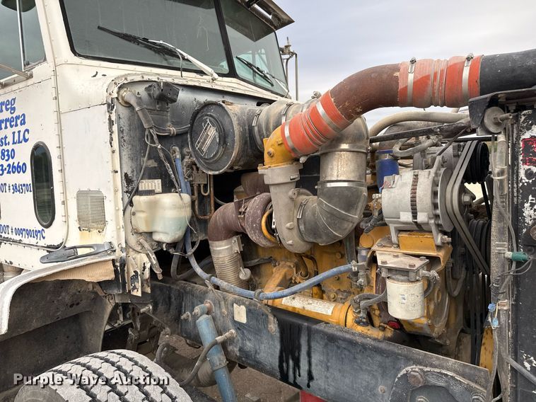 image for item EJ3324 1994 Peterbilt 377 dump truck