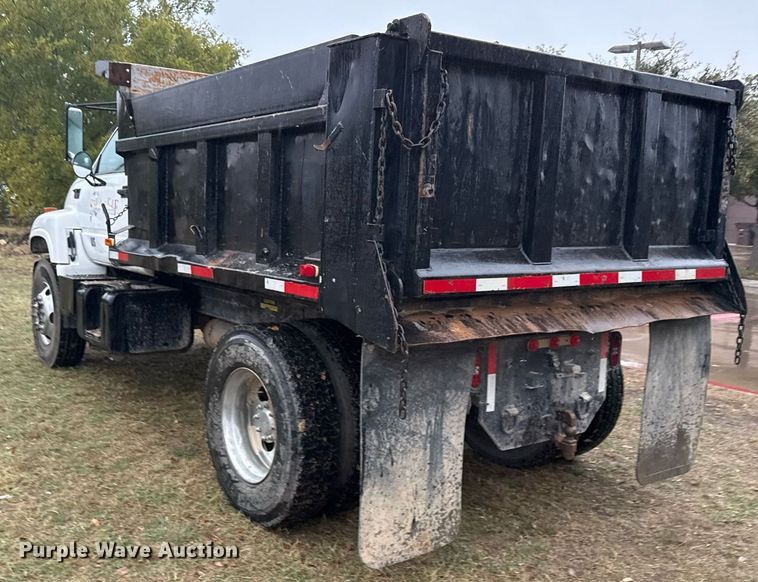 image for item EJ3326 2000 GMC C7500 dump truck