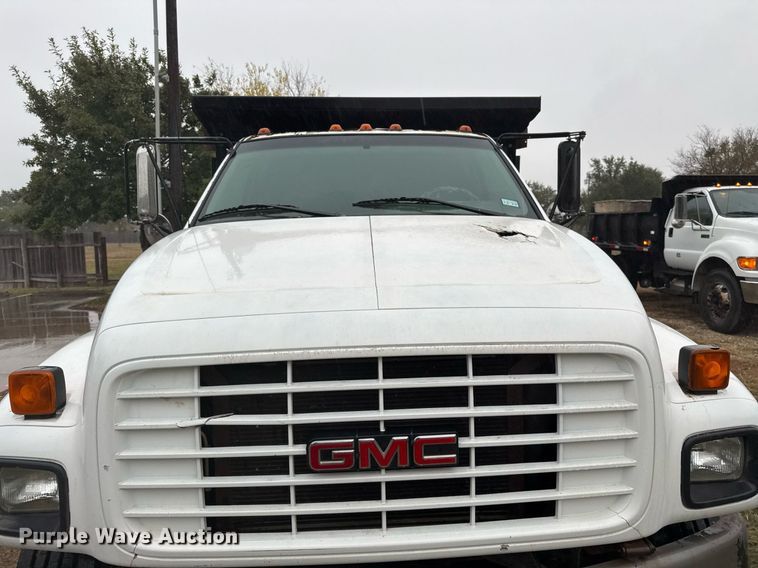 image for item EJ3326 2000 GMC C7500 dump truck