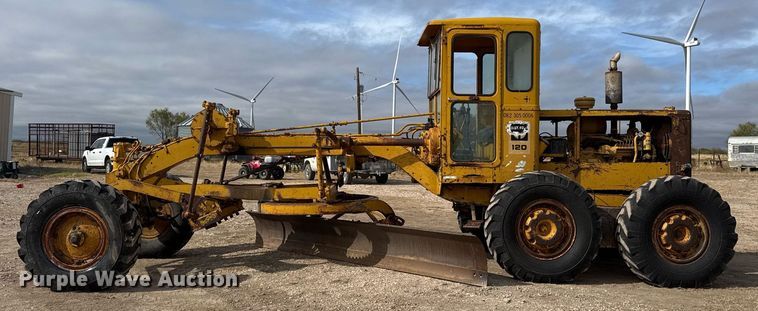 image for item EJ3327 1971 Caterpillar 120 rigid frame motor grader
