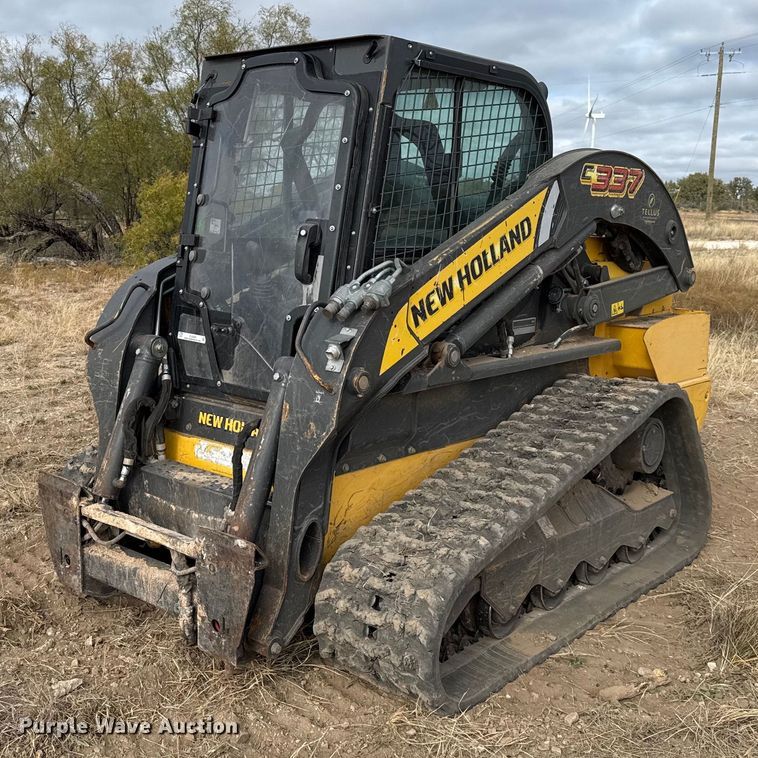 image for item EJ3328 2020 New Holland C337 tracked skid steer loader