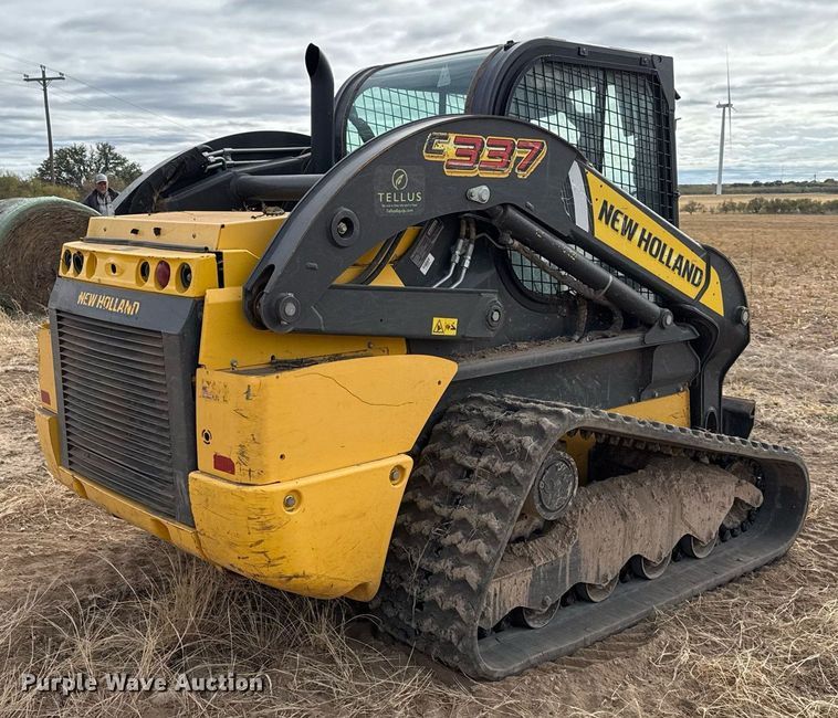 image for item EJ3328 2020 New Holland C337 tracked skid steer loader