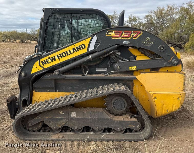 image for item EJ3328 2020 New Holland C337 tracked skid steer loader
