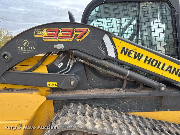 image for item EJ3328 2020 New Holland C337 tracked skid steer loader