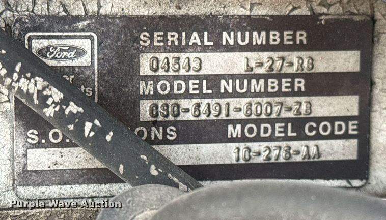 image for item EJ3333 1991 International 4700 pressure digger truck