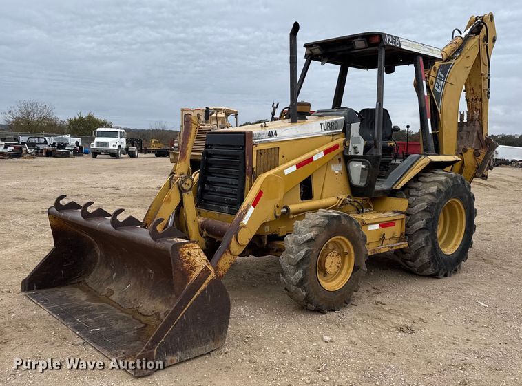 image for item EJ3334 1996 Caterpillar 426B backhoe