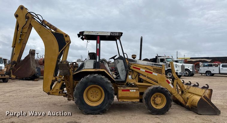 image for item EJ3334 1996 Caterpillar 426B backhoe