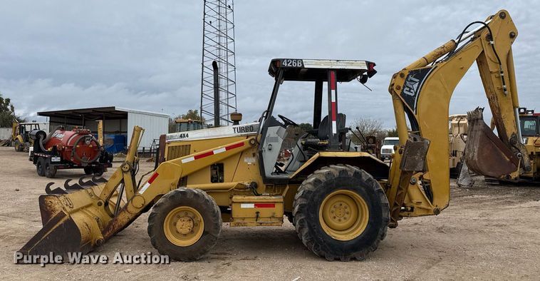 image for item EJ3334 1996 Caterpillar 426B backhoe