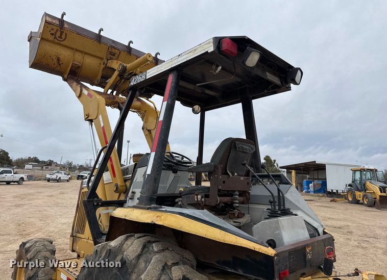 image for item EJ3334 1996 Caterpillar 426B backhoe