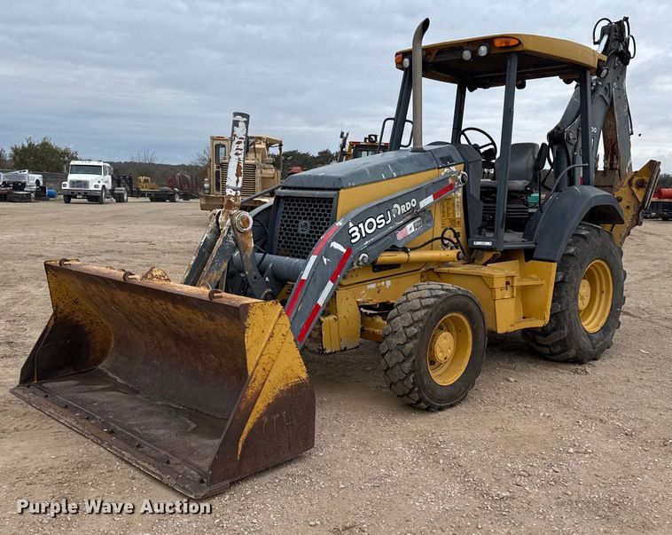 image for item EJ3335 2009 John Deere 310SJ backhoe