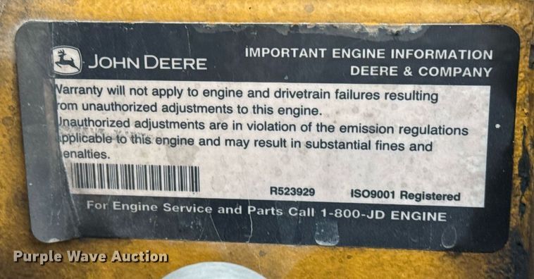 image for item EJ3335 2009 John Deere 310SJ backhoe