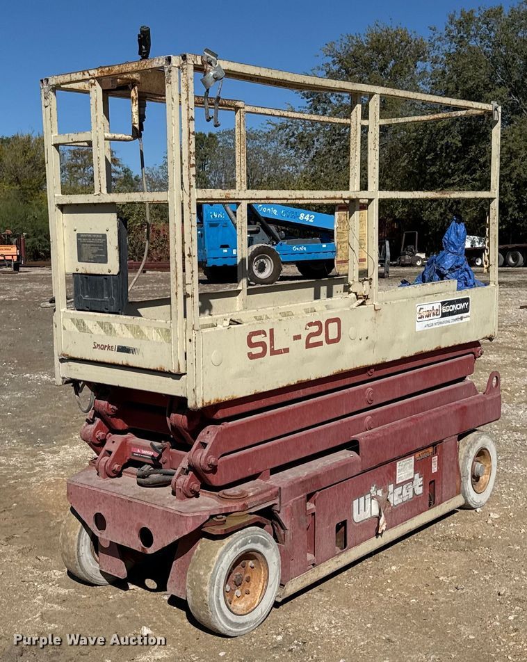 image for item EJ3338 Snorkel SL20 scissor lift