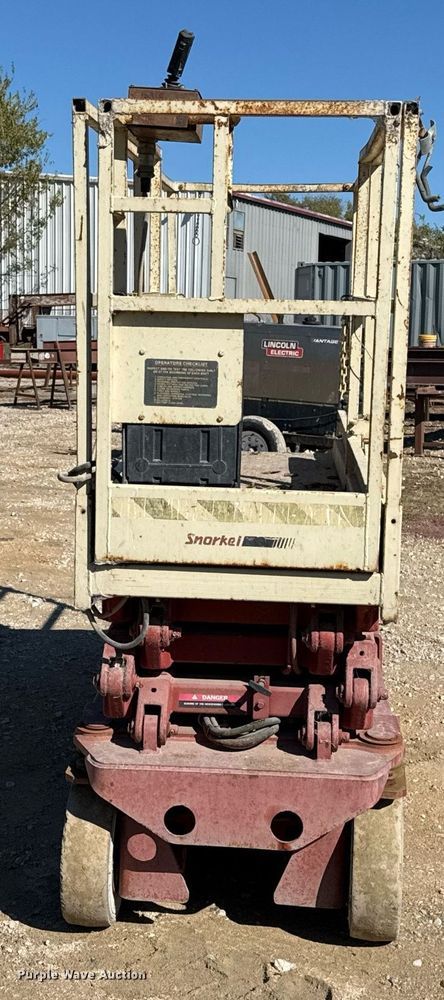 image for item EJ3338 Snorkel SL20 scissor lift